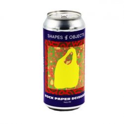 Shapes & Objects Beer Co collab  Rock City Brewing - Rock Paper Scissors Hazy IPA - Bierloods22