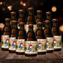 Brasserie d'Achouffe McChouffe Belgian Dark Ale 330ml Bottles (12 Pack) - 8.0% ABV - Beerhunter