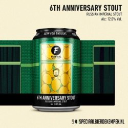 Frontaal 6th Anniversary Stout - Café De Stap