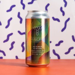 Track x Burnt Mill  Sacred Visions West Coast IPA  6.7% 440ml Can - All Good Beer