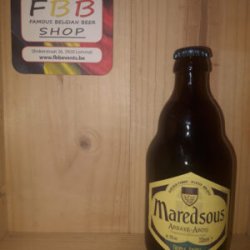 Maredsous tripel - Famous Belgian Beer