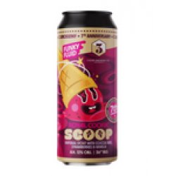 Funky Fluid x 3 Sons: Royal Cookie Scoop - puszka 500 ml - Piwne Mosty - Stu Mostow