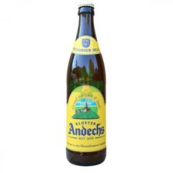 Klosterbrauerei Andechs  Weissbier Hell 50cl - Beermacia