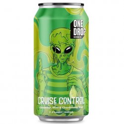 One Drop Brewing Cruiser Control Cucumber, Mint & Chardonnay Sour 440m - The Hamilton Beer & Wine Co