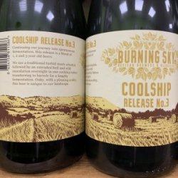 Otters Tears Coolship 3  Burning Sky Brewery - Otters Tears