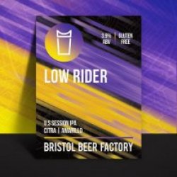 Bristol Beer Factory Low Rider