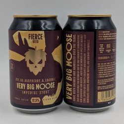 Fierce Beer Very Big Moose 2025 (Rye BA Raspberry & Coconut Edition)