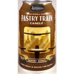 Brouwerij Kees ~ Pastry Train Canalé 33cl can - Hetbiermoment.nl