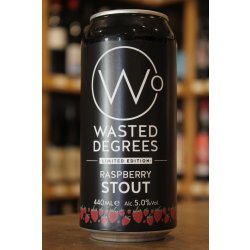 WASTED DEGREES RASPBERRY STOUT - Cork & Cask