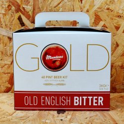 Muntons Gold - Old English Bitter - 40 Pint Beer Kit - Brewbitz Homebrew Shop