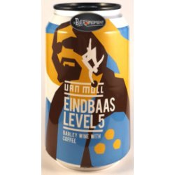 Van Moll ~ Eindbaas Level 5 33cl can - Hetbiermoment.nl