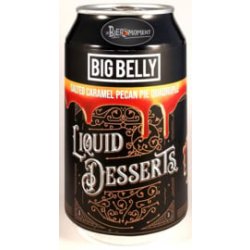 Big Belly Brewing ~ Liquid Desserts Salted Caramel Pecan Pie Quadrupel 33cl can - Hetbiermoment.nl