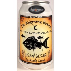 De Kromme Haring ~ Ikan Besar 33cl can - Hetbiermoment.nl