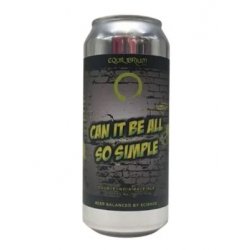 Equilibrium Brewery Can It Be All So Simple