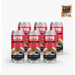 Keyer 6 Pack West Coast IPA [473cc] - Keyer