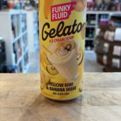 Funky Fluid Gelato: Yellow Kiwi & Banana Shake
