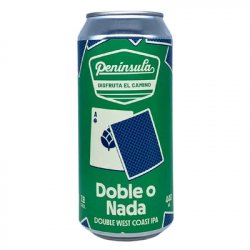 Península Doble o Nada Double West Coast IPA 44cl - Beer Sapiens