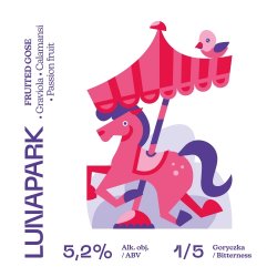 Cztery Ściany  Lunapark  Fruited Gose - Browarium