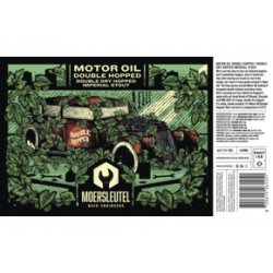 Moersleutel Motor Oil Double Hopped - Van Bieren