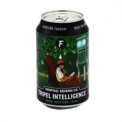 Frontaal Brewing Co. - Tripel Intelligence - Bierloods22