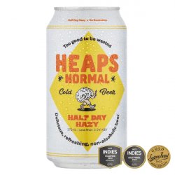 Heaps Normal Half Day Hazy