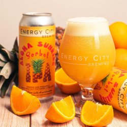 Energy City. Sorbet IPA [Aloha Sunrise] - Brew Export