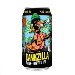 Duck Foot Dankzilla Dank-Hopped IPA 16oz can - Bine & Vine