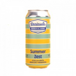 Península Summer Zest Gose 44cl - Beer Sapiens