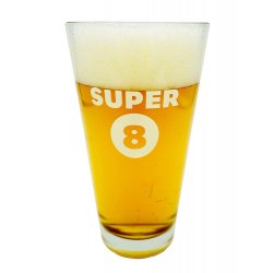 Super 8 33cl and pint - Beer Glass Enthusiast