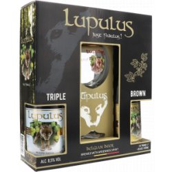 Lupulus Biercadeau met Grote Flessen - Drankgigant.nl