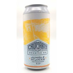 CROMARTY JUNGLE HIJINXS HEFEWEISEN 44cl CAN - Great Grog