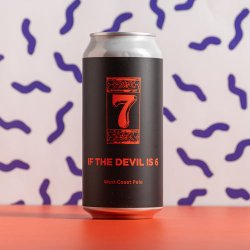 Pomona Island  If The Devil Is 6 West Coast Pale Ale  5.5% 440ml Can - All Good Beer