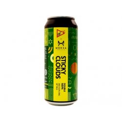 Funky Fluid Moksa Brew.co.  - 18°Sticky Clouds 0,5l can 8,1% alc. - Beer Butik