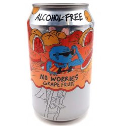 LERVIG NO WORRIES GRAPEFRUIT 33CL CAN - Great Grog