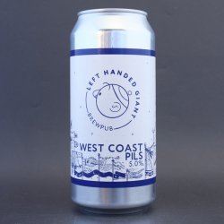 Left Handed Giant - Brewpub: West Coast Pils - 5% (440ml) - Ghost Whale