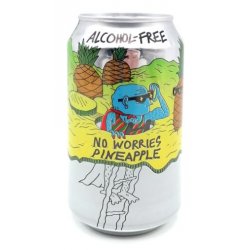 LERVIG NO WORRIES PINEAPPLE 33CL CAN - Great Grog