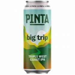 Big Trip Browar PINTA                                                                                                  Triple IPA - OKasional Beer