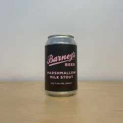 Barney's Marshmallow Milk Stout (330ml Can) - Leith Bottle Shop