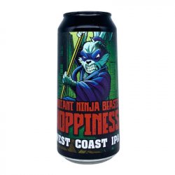 La Quince & The Garden Mutant Ninja Beast Hoppiness West Coast IPA 44cl - Beer Sapiens