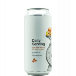 Trillium Brewing Co. Daily Serving: Peach & Apricot - J&B Craft Drinks