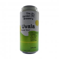 Uvala  The Garden Brewery  3.5°  Bière Sure  Sour Ale - La Plante Du Loup