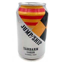 JUMPSHIP YARDARM LAGER 33CL CAN - Great Grog