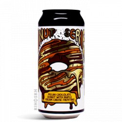 Amundsen Brewery Donut Series 2.0 Pecan Chocolate With Maple Cream Cheese Frosting Pastry Stout - Kihoskh