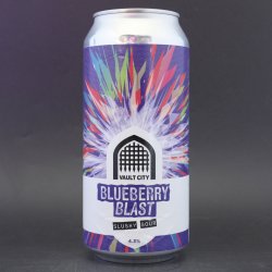 Vault City - Blueberry Blast Slushy Sour - 4.3% (440ml) - Ghost Whale