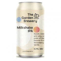 THE GARDEN BREWERY MILKSHAKE IPA CL 33 LATTINA - Grandibirre