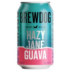 Brewdog Hazy Jane Guava New England IPA 330ml - The Beer Cellar