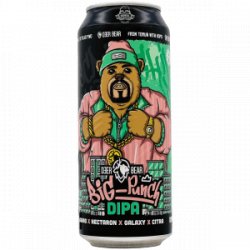 Deer Bear  Big Punch - Rebel Beer Cans