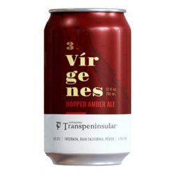 Cervecería Transpeninsular 3 Virgenes Hopped Amber Ale