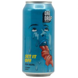 One Drop Brewing Set It Off New England IPA 440ml - The Beer Cellar