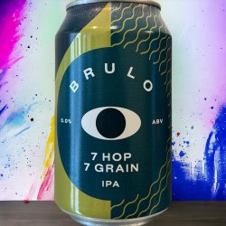 BRULO 7 HOP 7 GRAIN DDH IPA SIN ALCOHOL 330cl - Hidden Beers